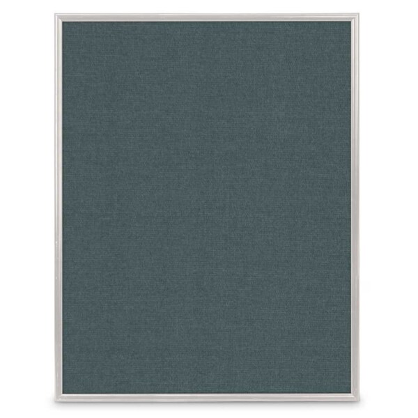 United Visual Products Corkboard, Fabric, Brnz/Amth, 2 Door, 72x36" UV305-BRONZE-AMETHY - main